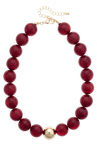 Marjorie Fall Beaded Necklace - Annie Jack TX