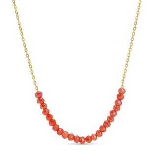 Delicate Crystal Accented  Necklace