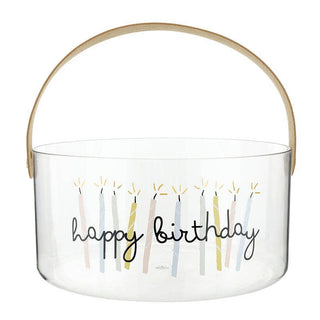 Acrylic Party Bucket - Happy Birthday - Annie Jack TX