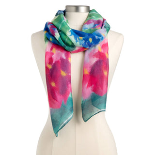 ArtLifting Rectangle Scarf - Hydrangea - Annie Jack TX