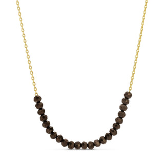 Delicate Crystal Accented  Necklace