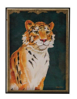 Hand Painted Animals In Smoke Color Acrylic Prints - Annie Jack TX