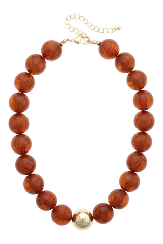 Marjorie Fall Beaded Necklace - Annie Jack TX
