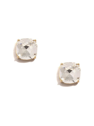 Square Crystal Stud Earring - Annie Jack TX