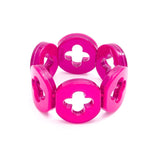 Resin Clover Stretch Bracelet - Annie Jack TX