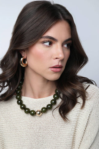Marjorie Fall Beaded Necklace - Annie Jack TX