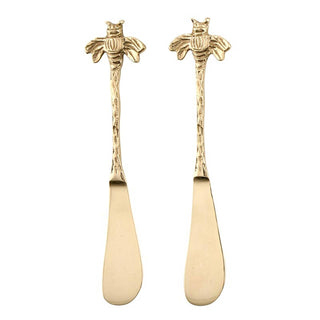 Gold Bee Spreaders - Set of 2 - Annie Jack TX
