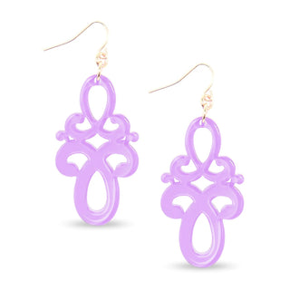 Double Scroll Drop Earring - Annie Jack TX