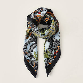 Vintage French Print Scarf - Annie Jack TX