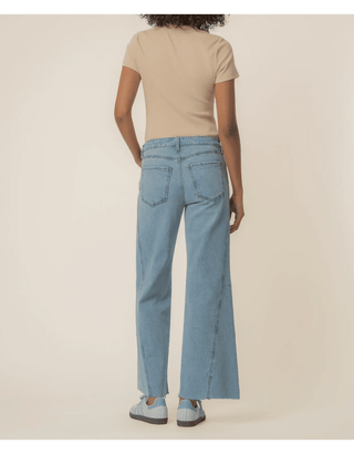 Meg High Rise Wide Leg, Long - Annie Jack TX