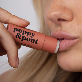 Poppy and Pout Lip Balm - Annie Jack TX