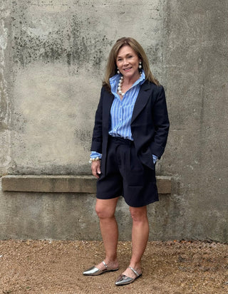 The Essential Black High Waisted Tailored Short - Annie Jack TX