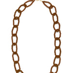 NECKLACE Glass Bead Link  N2728 - Annie Jack TX