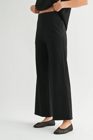Athleisure Elastic Waist Pant