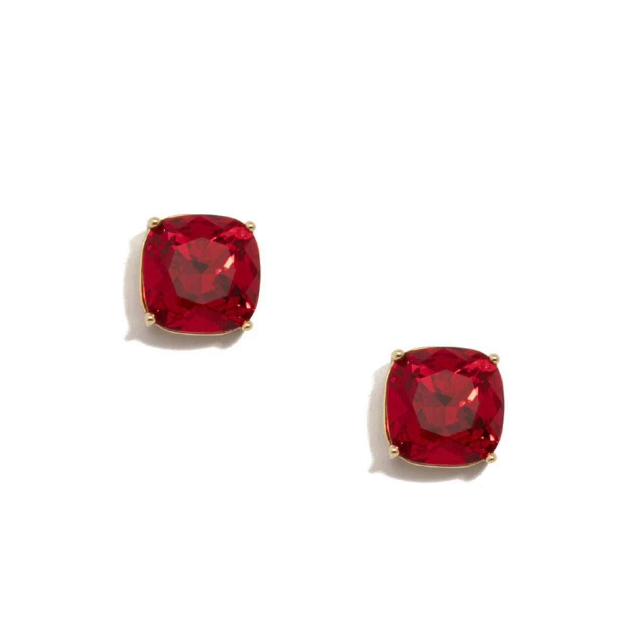 Square Crystal Stud Earring - Annie Jack TX