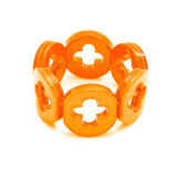 Resin Clover Stretch Bracelet - Annie Jack TX