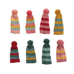 Knitted Bottle Topper Stripes - Annie Jack TX