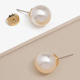 Chunky Pearl Stud Earring - Annie Jack TX
